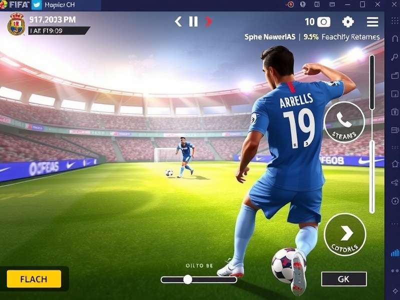 FIFA Mobile Attacking Force gameplay screenshot